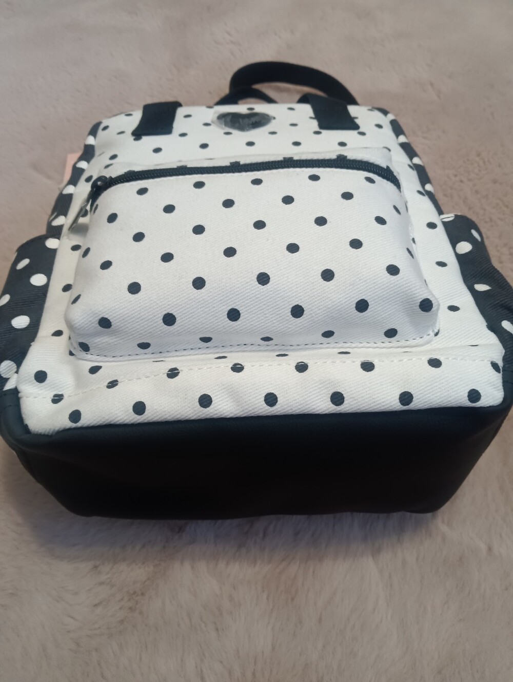 NWT Luv Betsey by Betsey Johnson "Percy" Polka Dot Mini Backpack - Picture 6 of 6